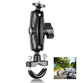 Bộ giá đỡ Gopro gắn tay lái xe máy, xe điện, xe đạp, xe đẩy Puluz PU701B, hàng chính hãng