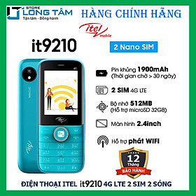 Điện thoại di động ITEL 9210 4G - Hàng Chính Hãng