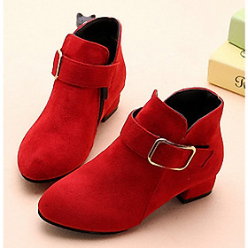  Giày Boot ( cao cấp )  cho bé gái phong cách hàn quốc - BBS07