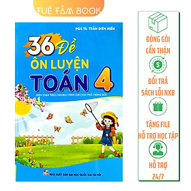 Sách - 36 đề ôn luyện Toán 4