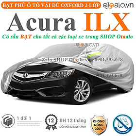 Bạt che phủ xe ô tô Acura ILX vải dù 3 lớp CAO CẤP BPXOT - OTOALO