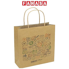 Túi Giấy Kraft - 22 x 25 x 8 cm - The Sun 04