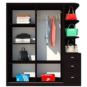 Tủ Áo Cửa Lùa FT198 (160cm x 200cm)