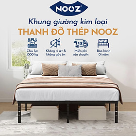 Mua Giường Sắt NOOZ Chịu Lực Cao Thiết Kế Hiện Đại Dễ Lắp Ráp NOOZ Home Goods Metal Platform Bed Frame