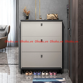 Tủ giày thông minh siêu mỏng cao cấp Ohaha - TGCC016