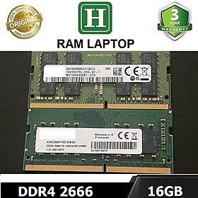 Ram Laptop 16GB DDR4 bus 2666, ram dùng cho laptop