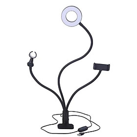 Mua Bộ đèn livestream 3 trong 1 kẹp bàn