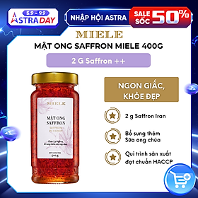 Mật ong saffron Miele 400g