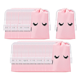 50x Travel Toiletry Makeup Pouch Waterproof with Drawstring Toiletry Bag