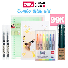 Quà tặng cho bé - Combo thiếu nhi Deli - Gồm 5 sản phẩm phiên bản giới hạn