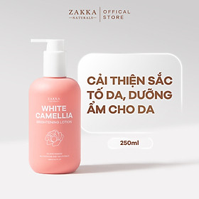 Sữa Dưỡng Thể Sáng Mịn Da White Camellia 250g Zakka Naturals