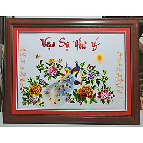 Mua Tranh thêu - Đôi uyên ương ( Hạnh Phúc)