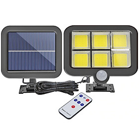 Mua Đèn năng lượng mặt trời 120 LED COB cảm biến chuyển động  cảm biến ánh sáng - Có Điều Khiển