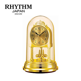 Đồng hồ để bàn Nhật Bản Rhythm 4SG888WR18 Kt 10.8 x 17.5 x 10.8cm, 380g Vỏ nhựa. Dùng Pin.