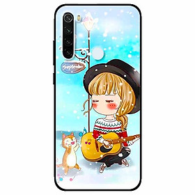 Ốp lưng dành cho Xiaomi Redmi Note 8 mẫu Anime Cô Gái Cầm Đàn
