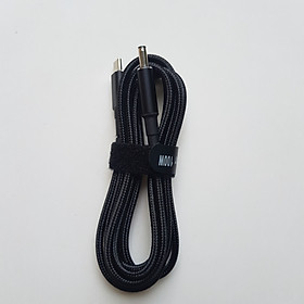 Mua Cáp sạc Type c sang laptop DELL chân kim loại 4 5 và 7 4 mm dây dù 100W
