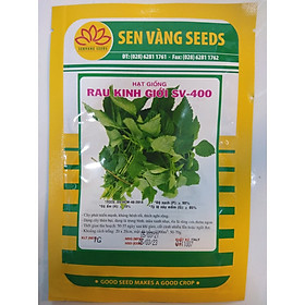 Hạt Giống Rau Kinh Giới Sen Vàng Gói 1gram