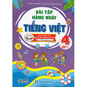 Sách - Bài tập hằng ngày Tiếng Việt 4 tập 1 (Cánh diều)