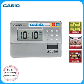 Mua Đồng Hồ Báo Thức Du Lịch - Để Bàn Điện Tử Casio PQ-10D-8RDF