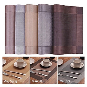 Mua COMBO Bộ 6 Tấm Lót Bàn Ăn Cách Nhiệt Cao Cấp  Chống Thấm  Chống Trượt ( Tặng Vỉ Dán Tường To )