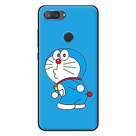 Ốp lưng in cho Xiaomi Mi 8 Lite mẫu Doremon - Hàng chính hãng