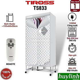 Mua Tủ sấy quần áo khử khuẩn UV Tiross TS883 - Có Remote - hẹn giờ - Hàng chính hãng