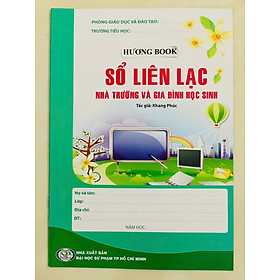 Sách - Sổ liên lạc nhà trường và gia đình học sinh #huongbook
