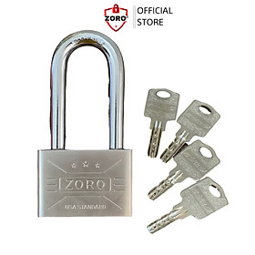Mua Ổ khóa ZORO 6 phân càng dài chìa muỗng - khóa bấm không cần chìa  ổ khóa càng dài khóa cửa chống trộm công nghệ mỹ