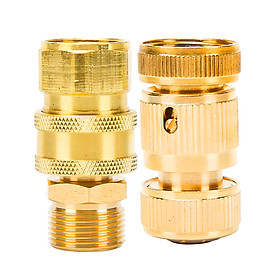 (LUBA)LB-JT-01 Inlet Copper Quick Plug Set Outlet Copper Quick Set