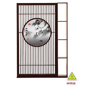 Mua Vách ngăn phòng khách  vách ngăn tủ kệ bằng gỗ 4VTK18 - NỘI THẤT LẮP RÁP VIENDONGADV