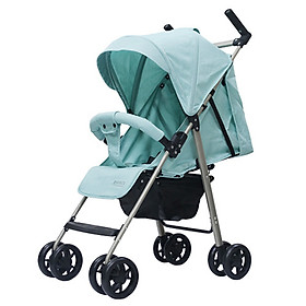Xe đẩy trẻ em đa năng gọn nhẹ Thời trang cho bé Màu xanh mint