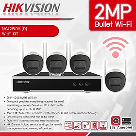 Mua Bộ Kit camera IP Wifi HIKVISION NK42W0 - Hàng Chính Hãng