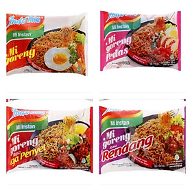 Thùng 40 Gói Mì Xào Khô Indomie goreng - mix vị