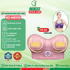 Máy massage ngực Ming Zhen Nikio MZ-AM002 - Tăng size hiệu quả, Nhiệt sưởi ấm kích thích phát triển