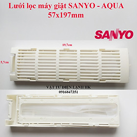 Mua Túi lọc rác dùng cho máy giặt Sanyo 57x197mm lưới lọc sơ vải mg Sanyơ