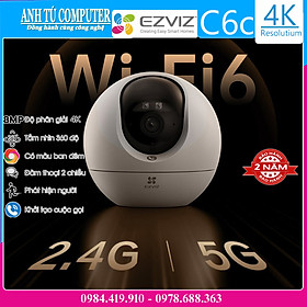 Mua Camera Wifi 360­­º 8MP EZVIZ C6C 4K Hàng chính hãng