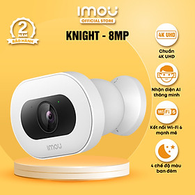 Mua Camera Wifi cố định ngoài trời Imou Knight I IPC-F88FIP-V2 I 4K UHD I Phát hiện người/ phương tiện/ thú nuôi bằng AI I Hàng chính hãng