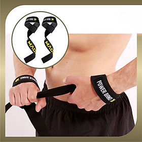 Dây Kéo Lưng Trợ Lực Cổ Tay Tập GYM Lifting Straps Aolikes AL-7637 (1 đôi)