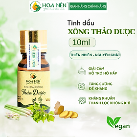 Tinh dầu xông thảo dược Hoa Nén - Xông tinh dầu giải cảm, tốt cho sức khỏe 10ml - 30ml