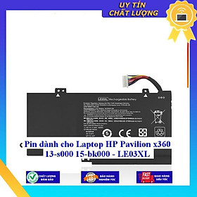 Pin dùng cho Laptop HP Pavilion x360 13-s000 15-bk000 LE03XL - Hàng Nhập Khẩu New Seal