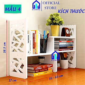 Mua Kệ Sách Để Bàn Gỗ lắp ghép đa năng làm việc tiện lợi thông minh  nhiều mẫu hình thú dễ thương - ICO HOME