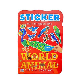 Sách Sticker - Thế giới động vật