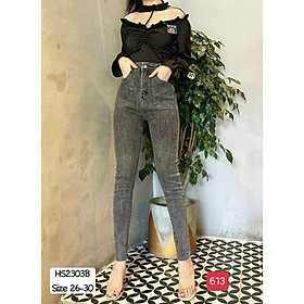 Quần jean nữ cao cấp murad_fashion, quần bò nữ màu đen bó chân lưng cao cá tính phong cách HÀN QUỐC 2021 jn613