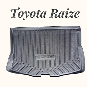 Lót Cốp Nhựa Dẻo Xe Toyota Raize 2021 2022 - Nhựa TPO không mùi, không thấm nước