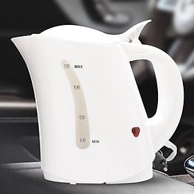 Electric Travel Kettle, Heated Water Tea Coffee Kettle for Road