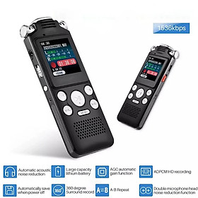 Mua SOAIY Máy Ghi Âm Kỹ Thuật Số Micro Đôi Giảm Tiếng Ồn Thông Minh GA8822 Bộ Nhớ Trong 32GB - Hàng Nhập Khẩu