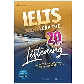 [Download Sách] IELTS Cấp Tốc - 20 Ngày Listening