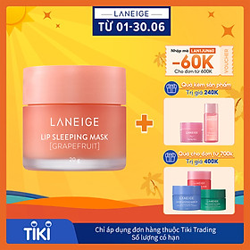 Măt Nạ Ngủ Cho Môi Hương Bưởi Laneige Lip Sleeping Mask Grapefruit (20g)