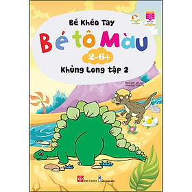 Sách Bé Tô Màu (2-6+) - Khủng Long T2 (Tái Bản)