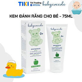 Kem đánh răng Babycoccole - 75ml - Táo